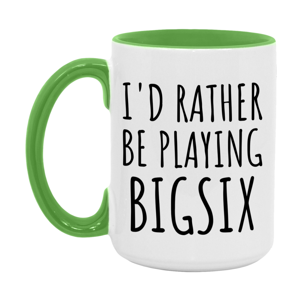 Casino Mug For Bigsix Players, Funny Bigsix Coffee Mug, 11Oz Or 15Oz Novelty Mug