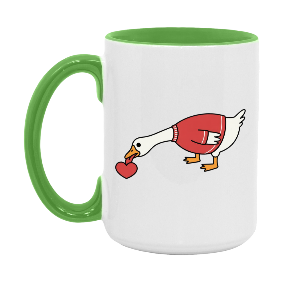 Silly Goose Mug, Silly Goose Valentine Mug, 11Oz Or 15Oz Ceramic Coffee Mug