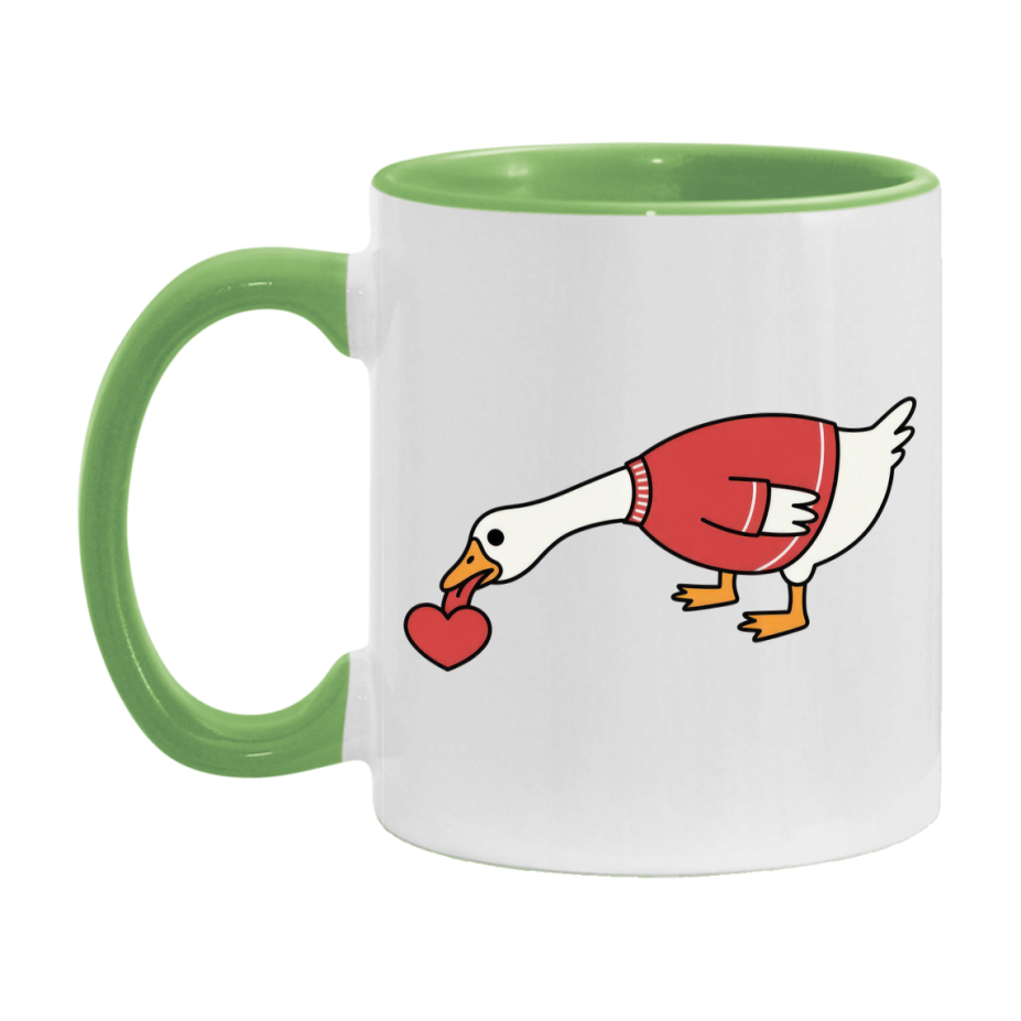 Silly Goose Mug, Silly Goose Valentine Mug, 11Oz Or 15Oz Ceramic Coffee Mug