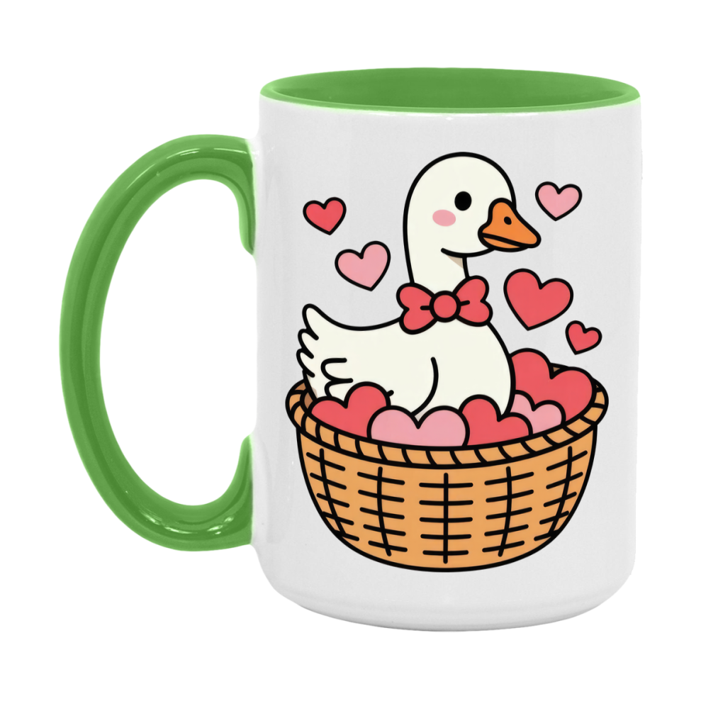 Silly Goose Mug, Silly Goose Valentine Mug, 11Oz Or 15Oz Ceramic Coffee Mug