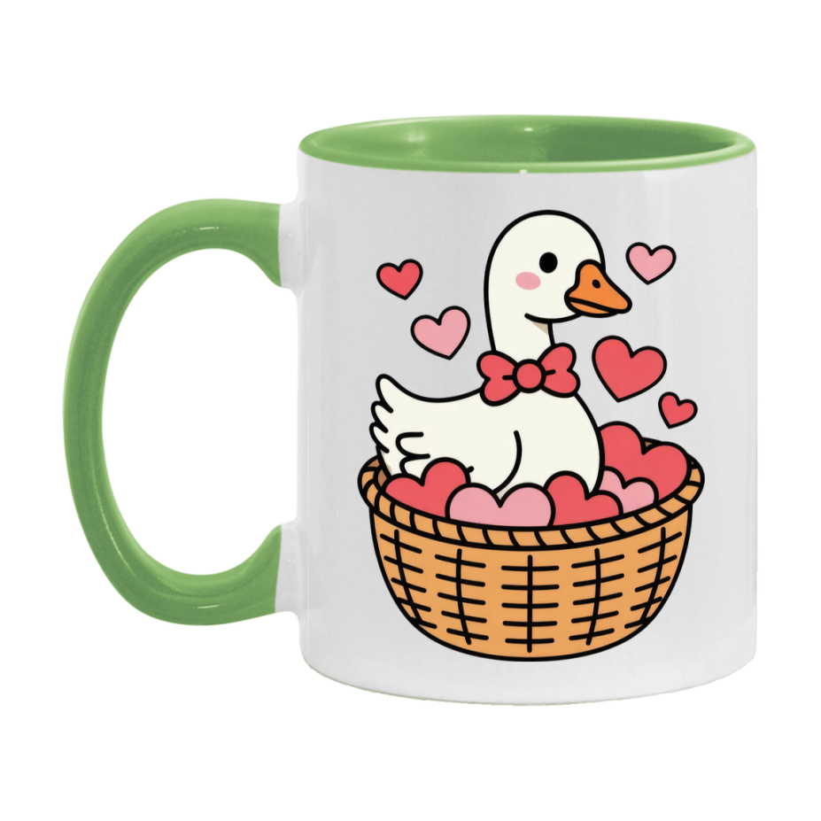 Silly Goose Mug, Silly Goose Valentine Mug, 11Oz Or 15Oz Ceramic Coffee Mug