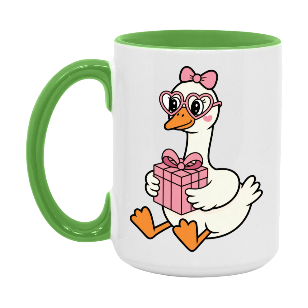 Silly Goose Mug, Silly Goose Valentine Mug, 11Oz Or 15Oz Ceramic Coffee Mug