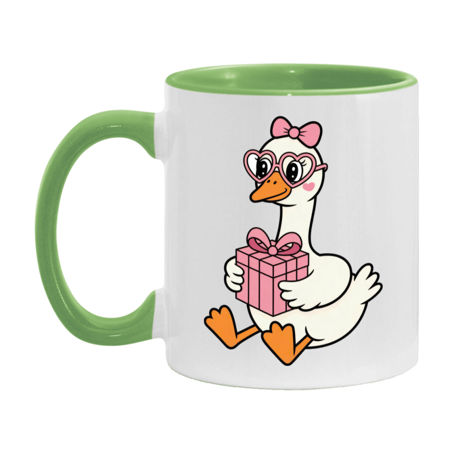 Silly Goose Mug, Silly Goose Valentine Mug, 11Oz Or 15Oz Ceramic Coffee Mug