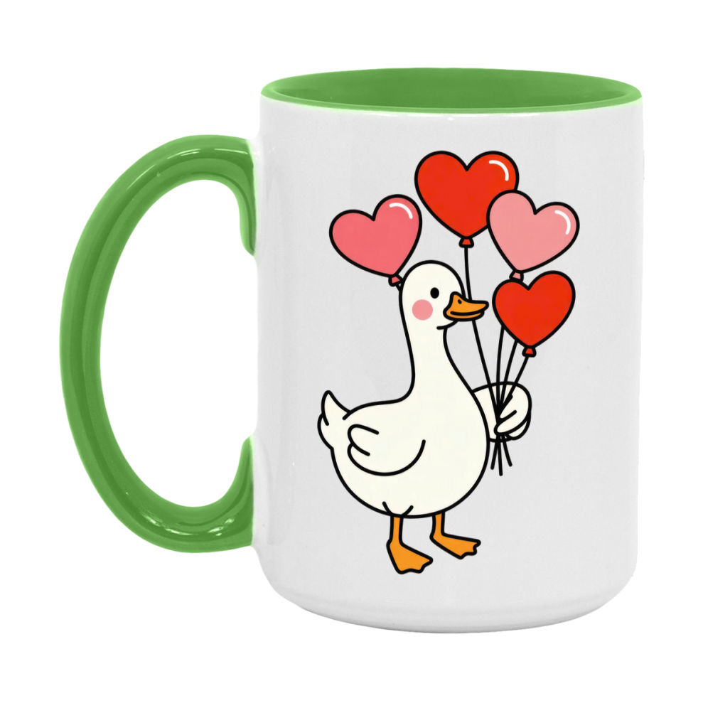 Silly Goose Mug, Silly Goose Valentine Mug, 11Oz Or 15Oz Ceramic Coffee Mug