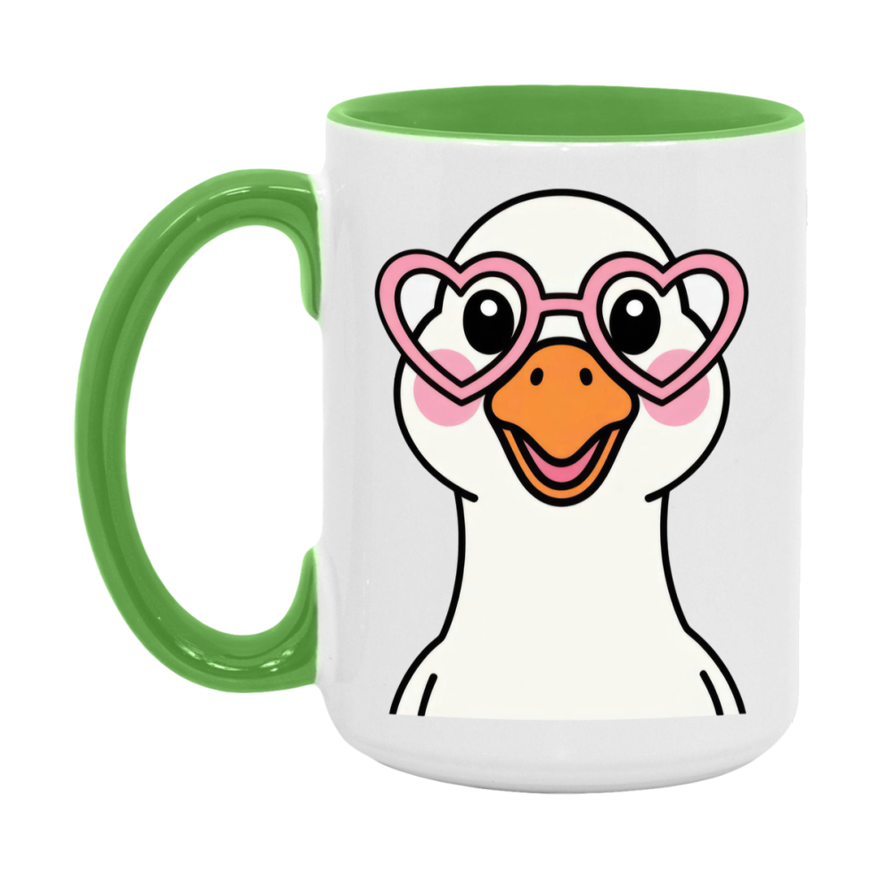 Silly Goose Mug, Silly Goose Valentine Mug, 11Oz Or 15Oz Ceramic Coffee Mug