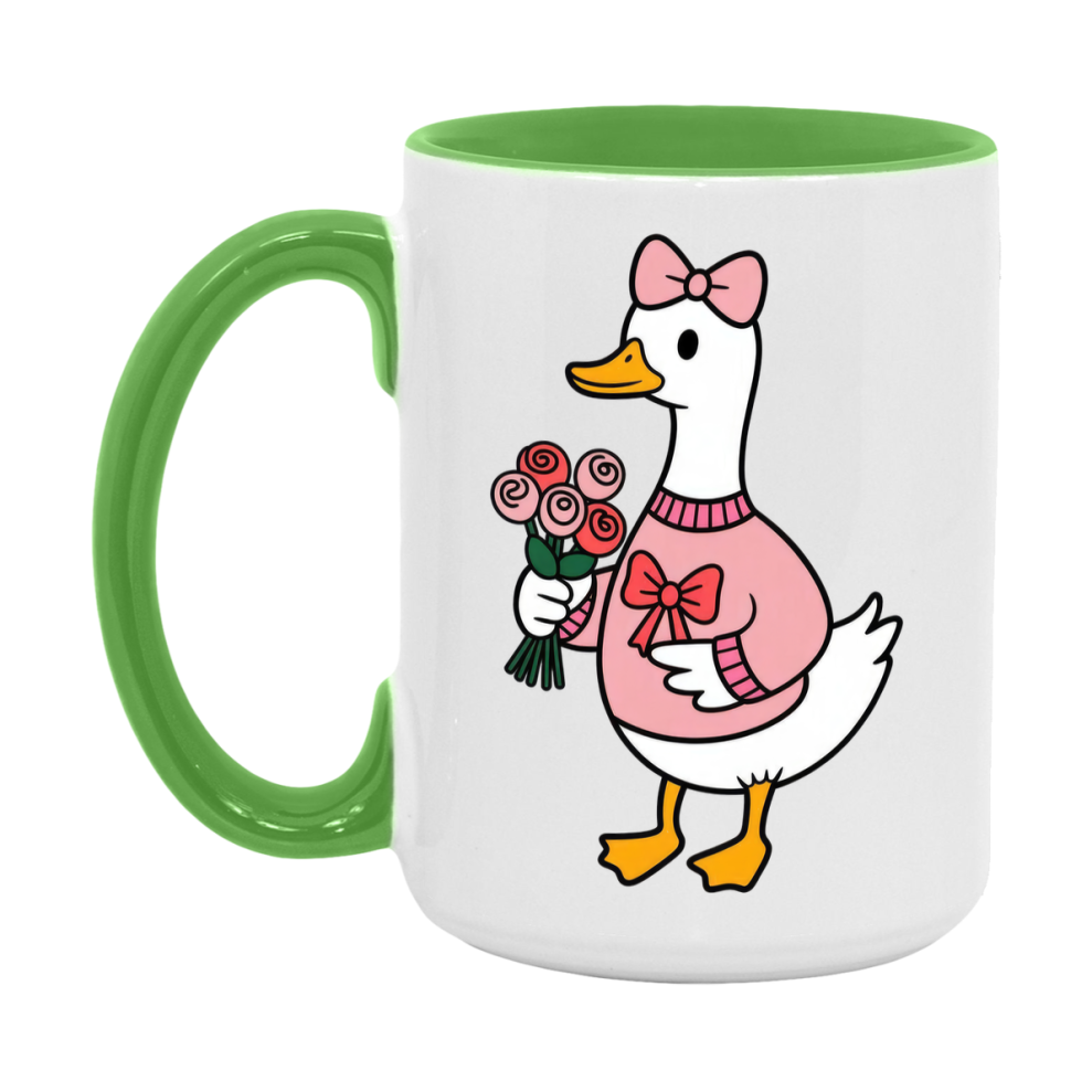 Silly Goose Mug, Silly Goose Valentine Mug, 11Oz Or 15Oz Ceramic Coffee Mug
