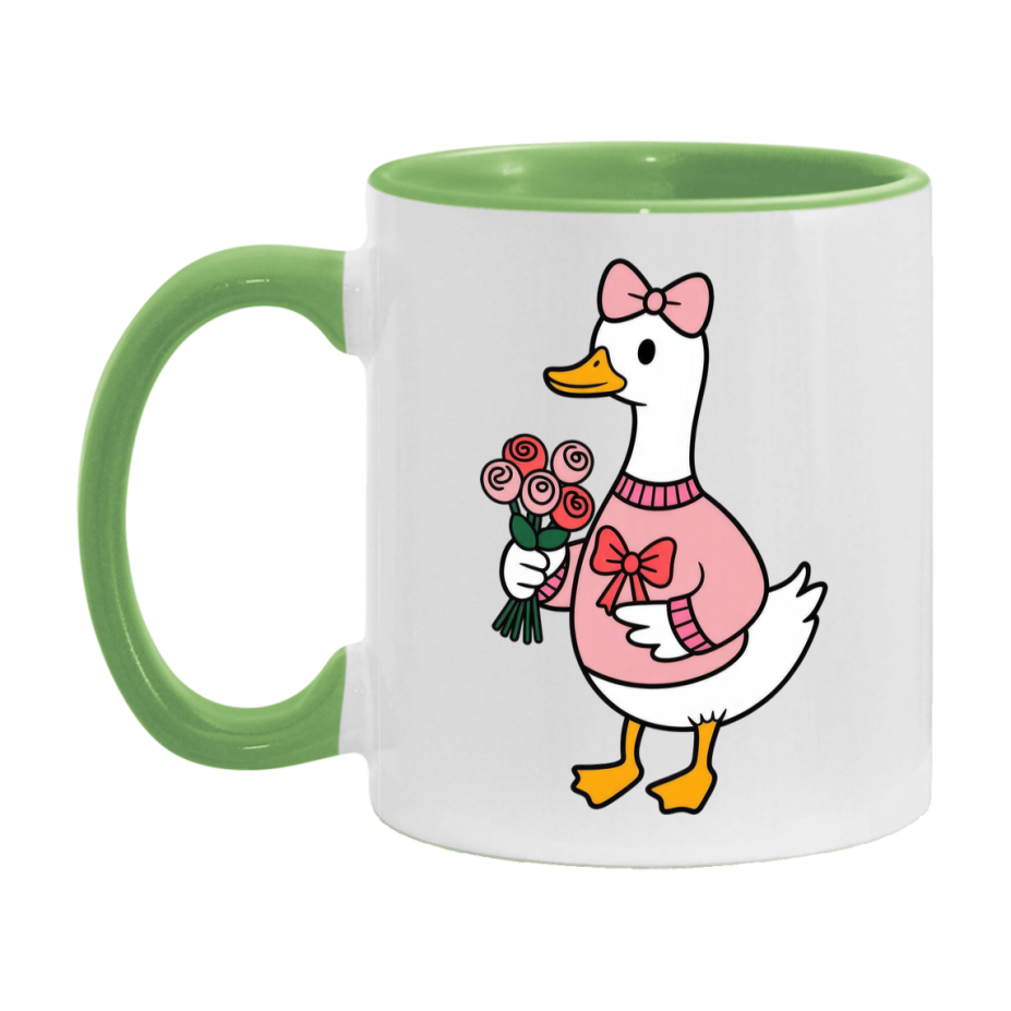 Silly Goose Mug, Silly Goose Valentine Mug, 11Oz Or 15Oz Ceramic Coffee Mug