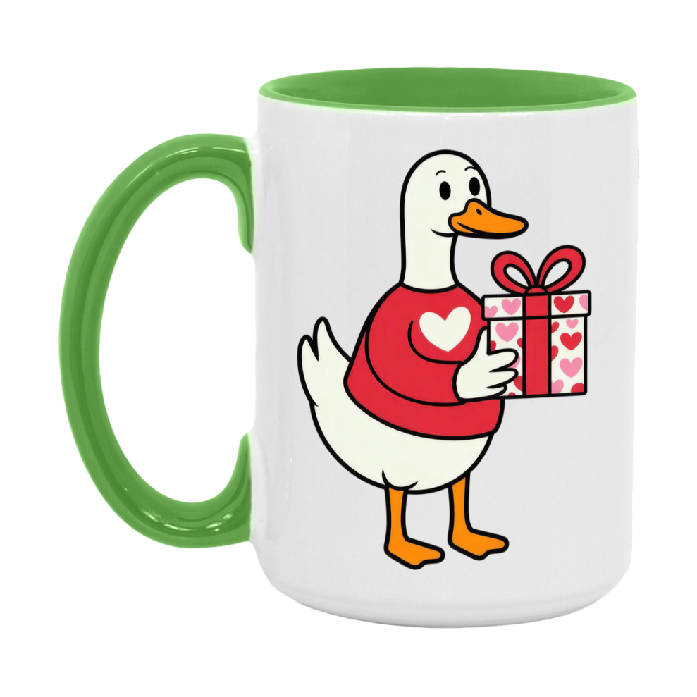 Silly Goose Mug, Silly Goose Valentine Mug, 11Oz Or 15Oz Ceramic Coffee Mug