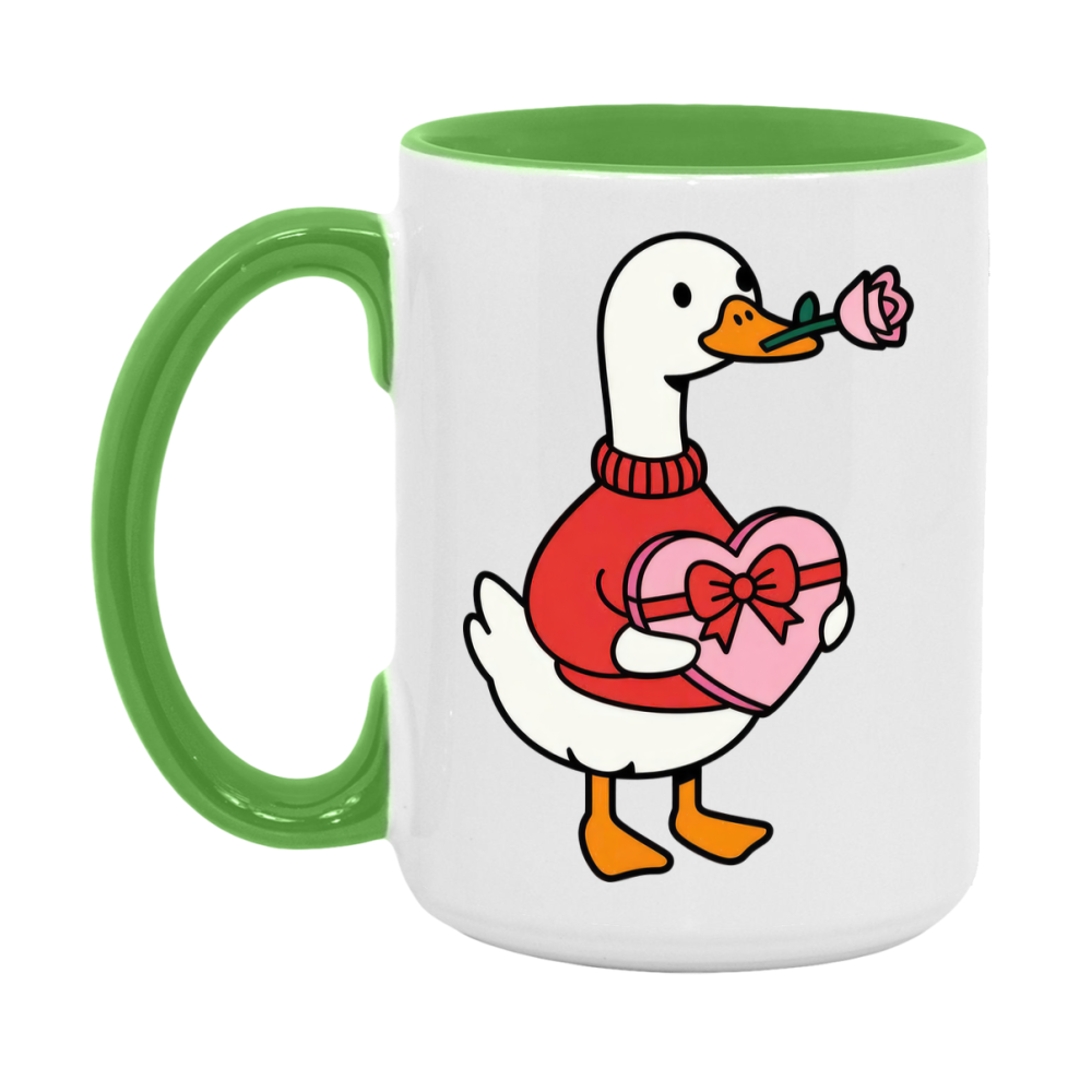 Silly Goose Mug, Silly Goose Valentine Mug, 11Oz Or 15Oz Ceramic Coffee Mug