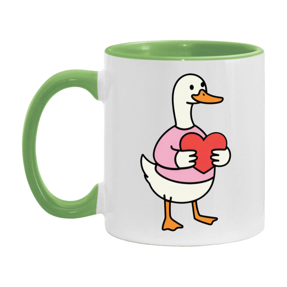 Silly Goose Mug, Silly Goose Valentine Mug, 11Oz Or 15Oz Ceramic Coffee Mug