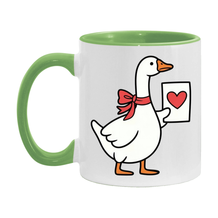 Silly Goose Mug, Silly Goose Valentine Mug, 11Oz Or 15Oz Ceramic Coffee Mug