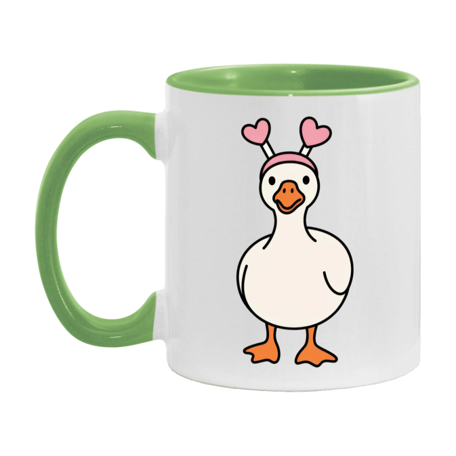 Silly Goose Mug, Silly Goose Valentine Mug, 11Oz Or 15Oz Ceramic Coffee Mug