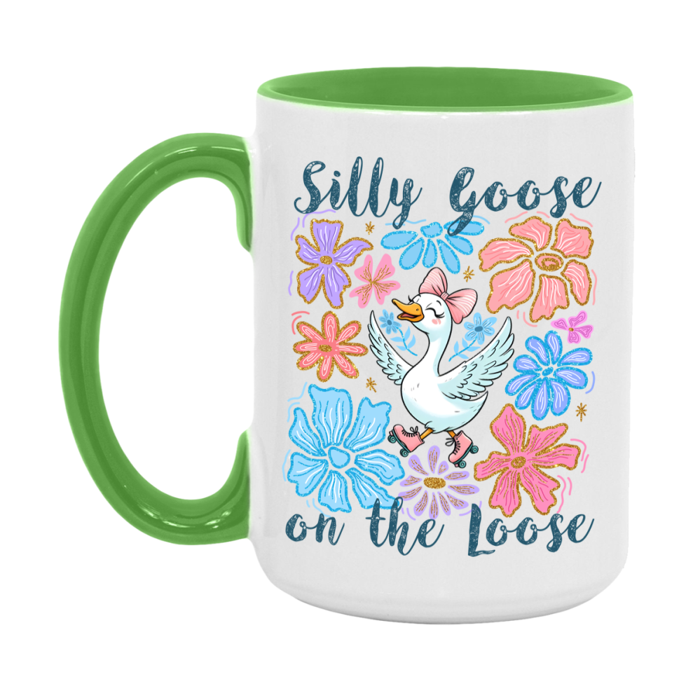 Silly Goose Mug, Funny Goose Coffee Mug, 11Oz Or 15Oz Ceramic Cup