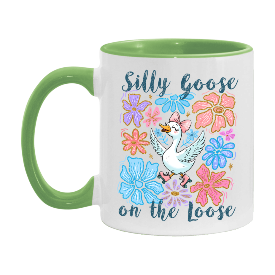 Silly Goose Mug, Funny Goose Coffee Mug, 11Oz Or 15Oz Ceramic Cup