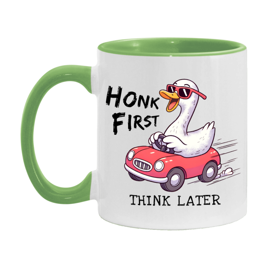 Silly Goose Mug, Funny Goose Coffee Mug, 11Oz Or 15Oz Ceramic Cup