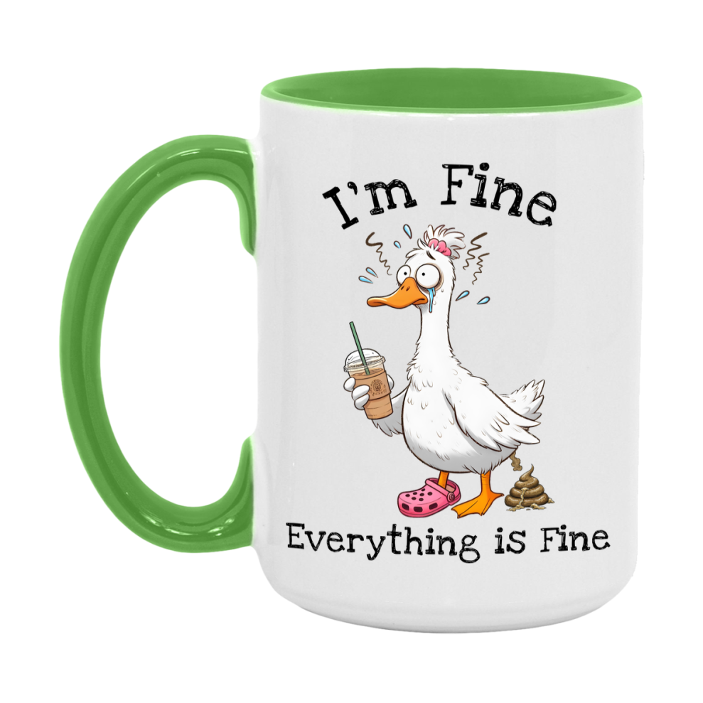 Silly Goose Mug, Funny Goose Coffee Mug, 11Oz Or 15Oz Ceramic Cup