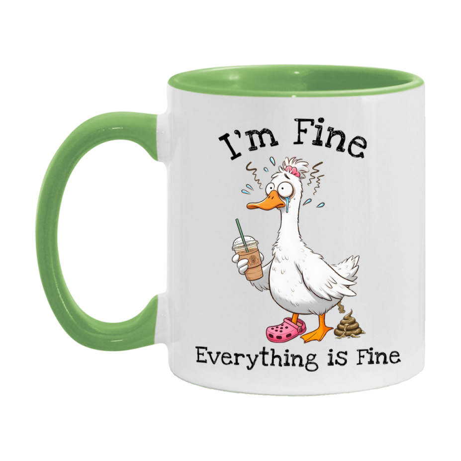Silly Goose Mug, Funny Goose Coffee Mug, 11Oz Or 15Oz Ceramic Cup