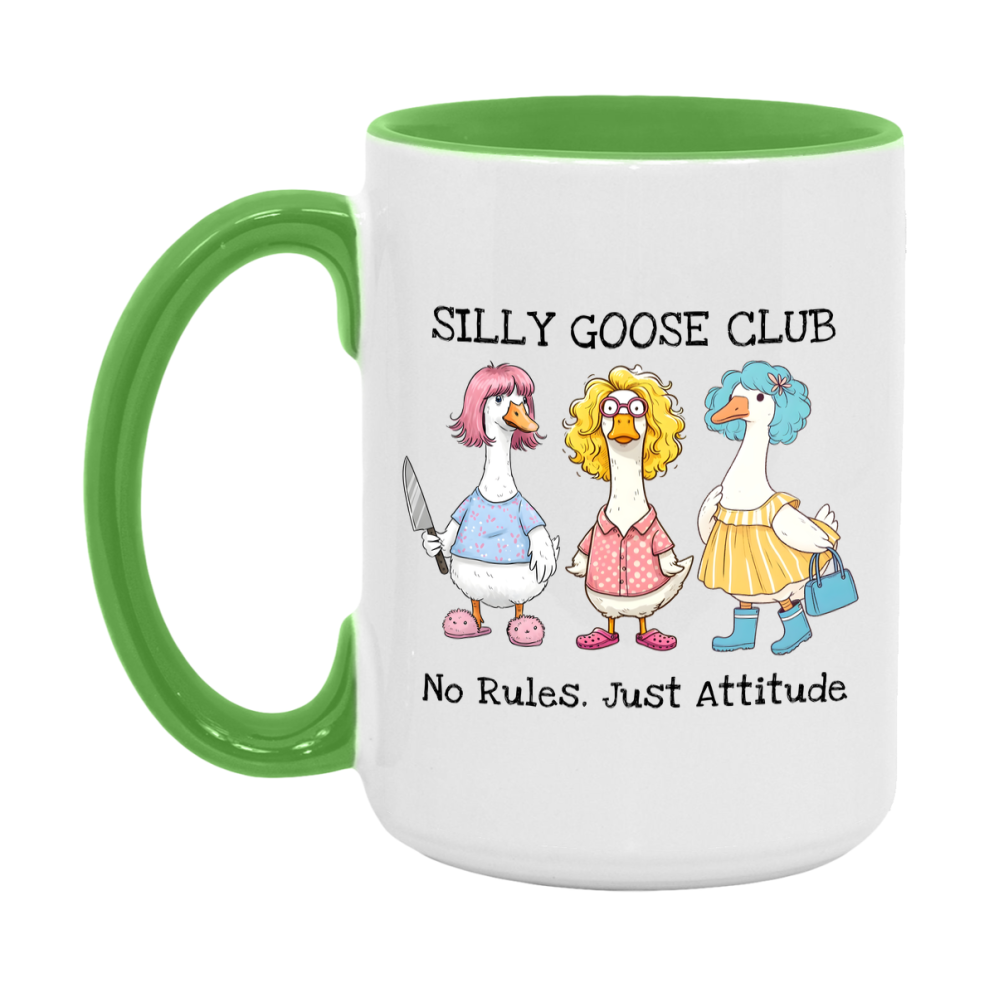 Silly Goose Mug, Funny Goose Coffee Mug, 11Oz Or 15Oz Ceramic Cup
