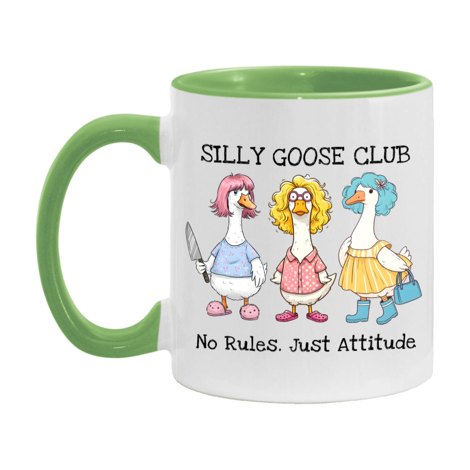 Silly Goose Mug, Funny Goose Coffee Mug, 11Oz Or 15Oz Ceramic Cup