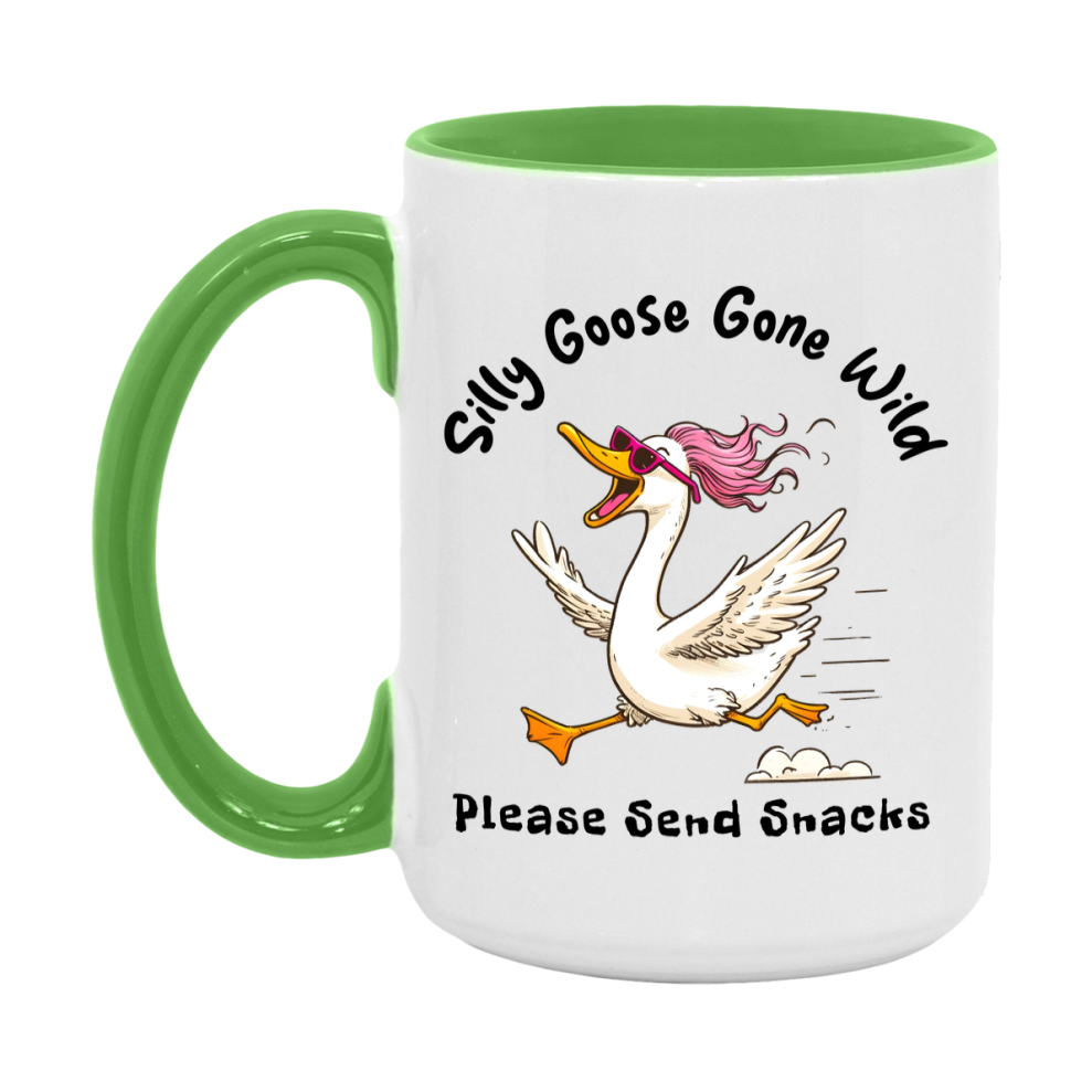 Silly Goose Mug, Funny Goose Coffee Mug, 11Oz Or 15Oz Ceramic Cup