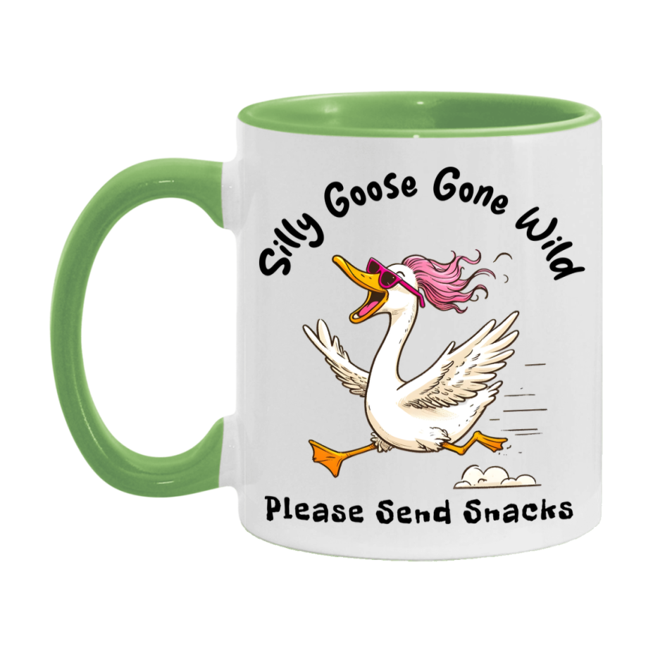 Silly Goose Mug, Funny Goose Coffee Mug, 11Oz Or 15Oz Ceramic Cup