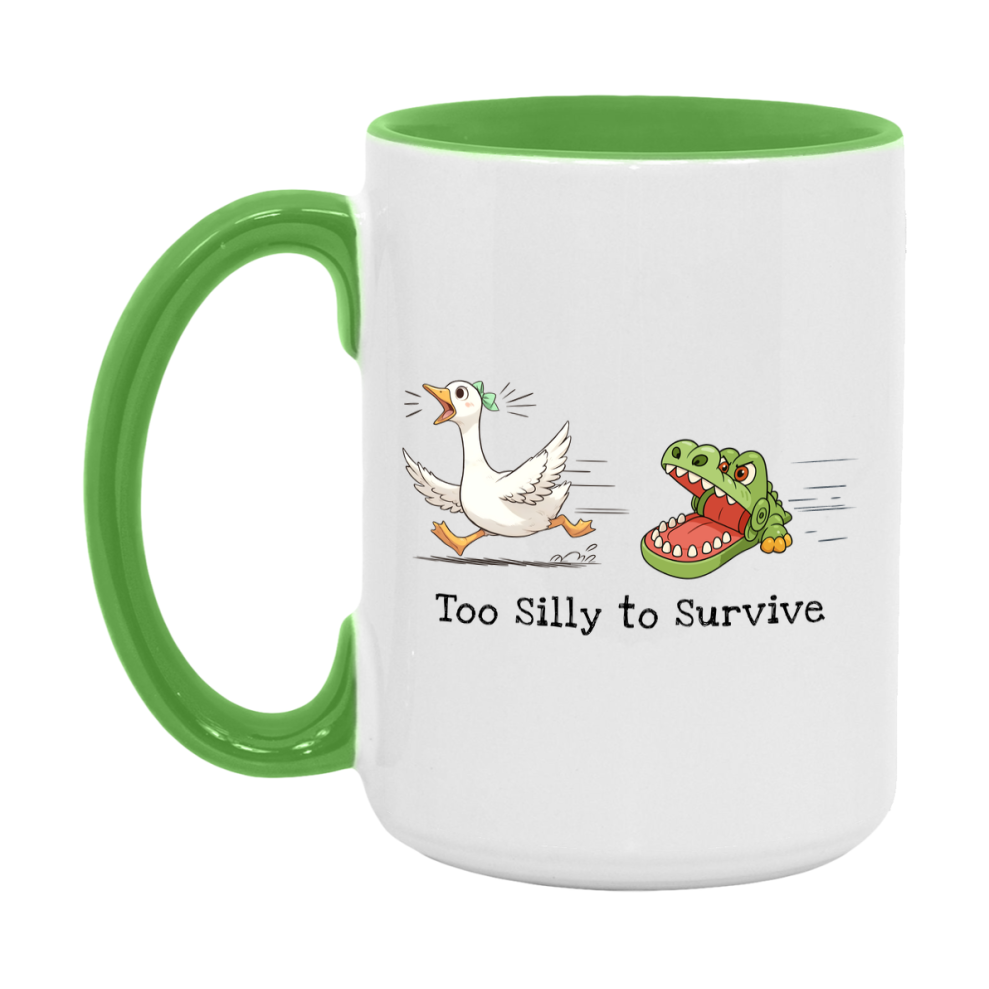 Silly Goose Mug, Funny Goose Coffee Mug, 11Oz Or 15Oz Ceramic Cup