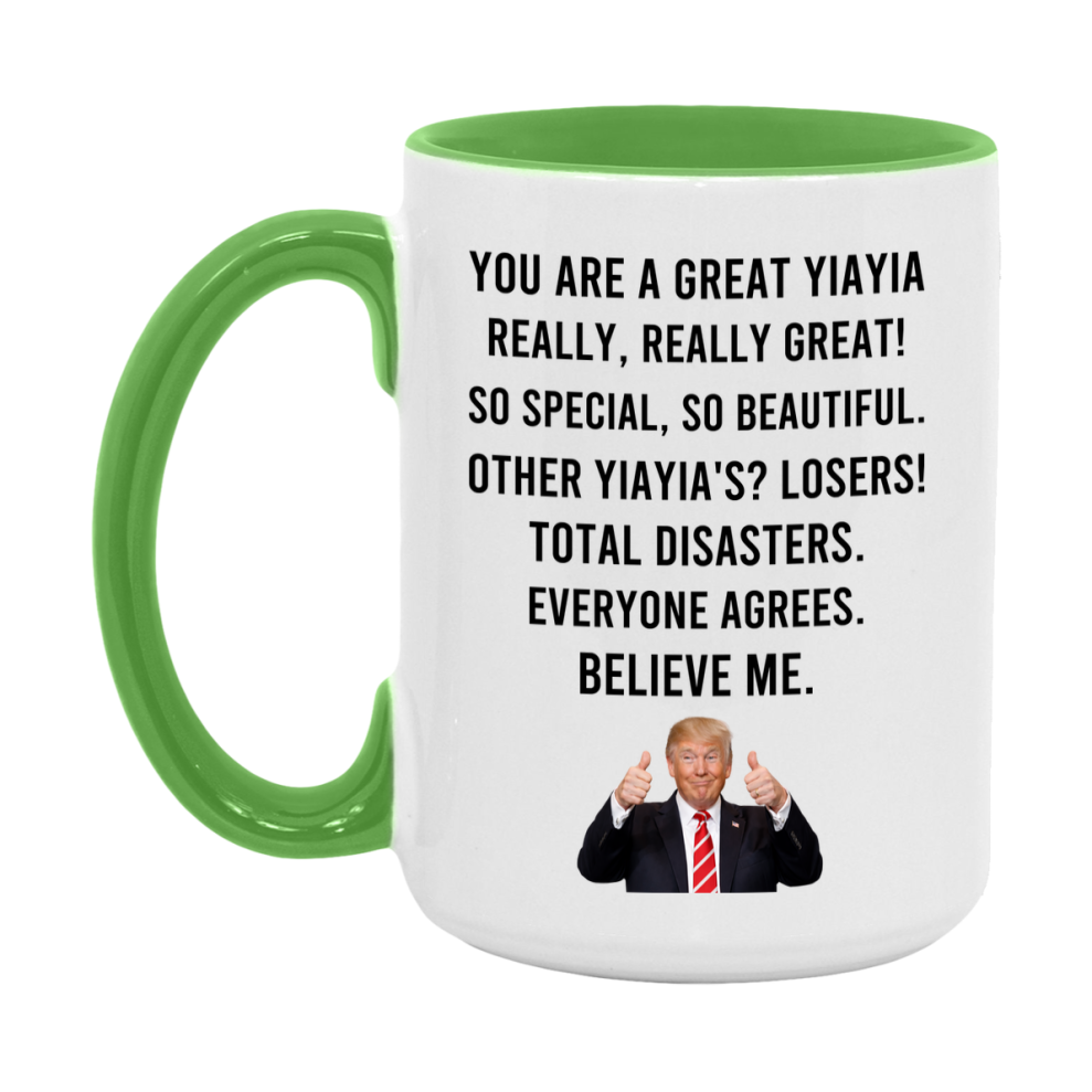 Granny Mug, Funny Gift For Yiayia Grandma, Mothers Day Grandma Mug
