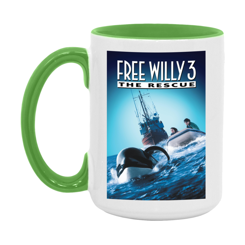 90S Movie Mug Free Willy 3 The Rescue (1997