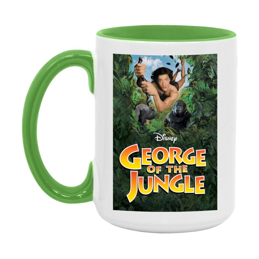 90S Movie Mug George Of The Jungle (1997