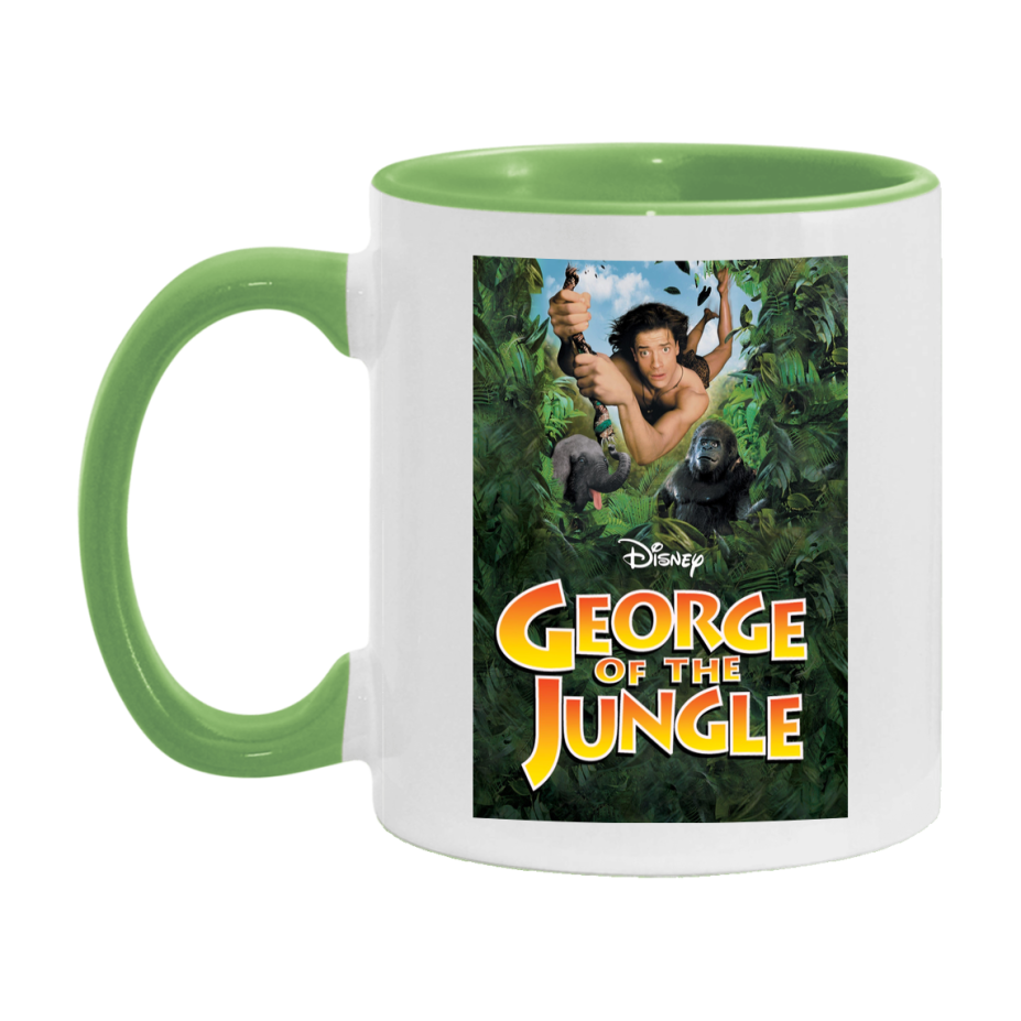 90S Movie Mug George Of The Jungle (1997