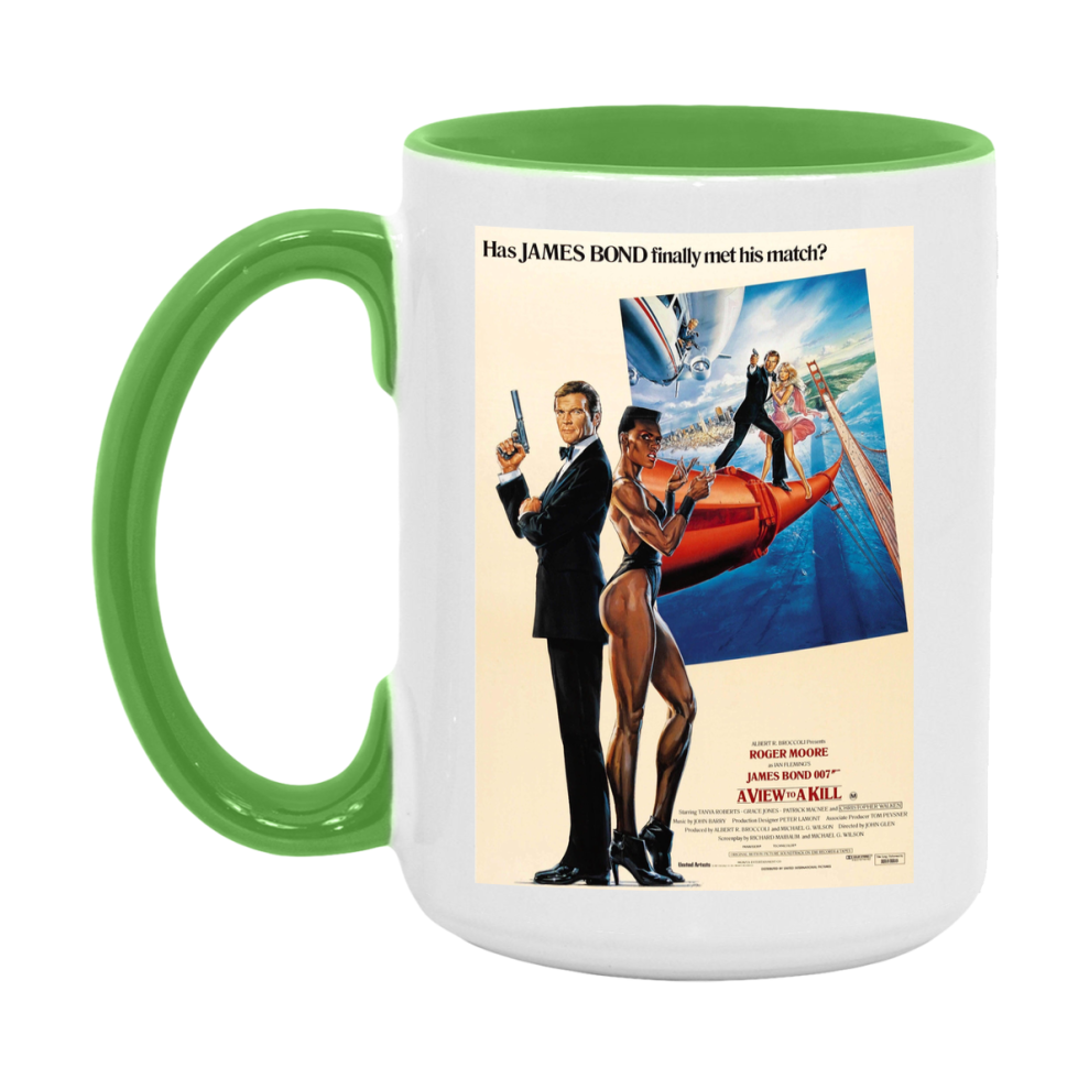 80S Movie Mug A View To A Kill (1985