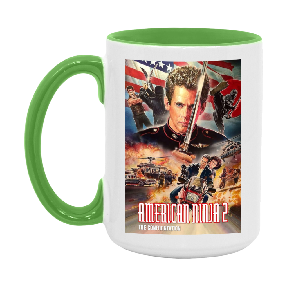 80S Movie Mug American Ninja 2 The Confrontation (1987