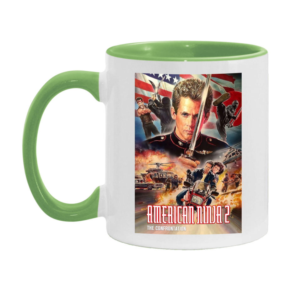 80S Movie Mug American Ninja 2 The Confrontation (1987