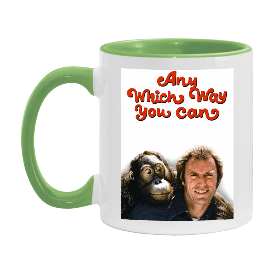80S Movie Mug Any Which Way You Can (1980