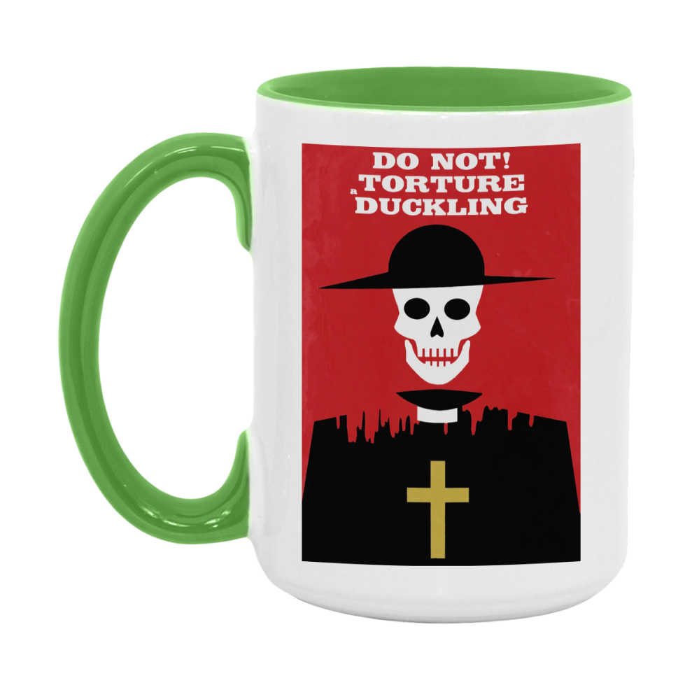 70S Movie Mug Don T Torture A Duckling (1972