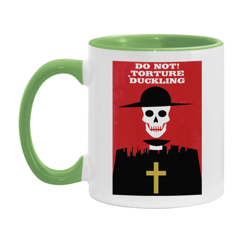 70S Movie Mug Don T Torture A Duckling (1972