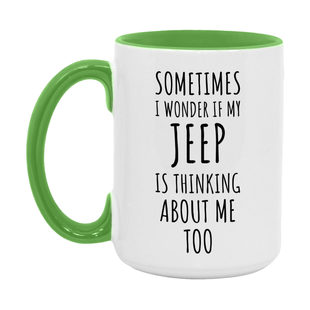 Jeep Car Lover Mug, Funny Jeep Coffee Mug