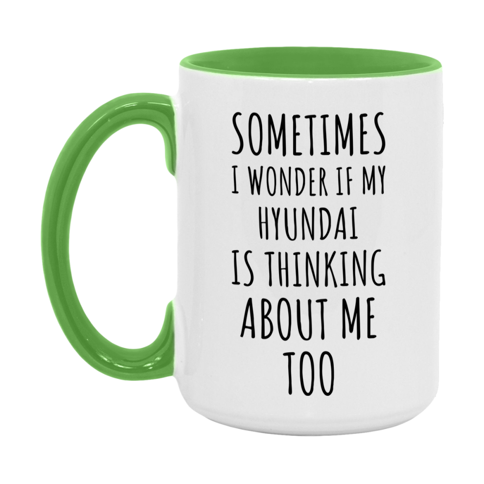 Hyundai Car Lover Mug, Funny Hyundai Coffee Mug