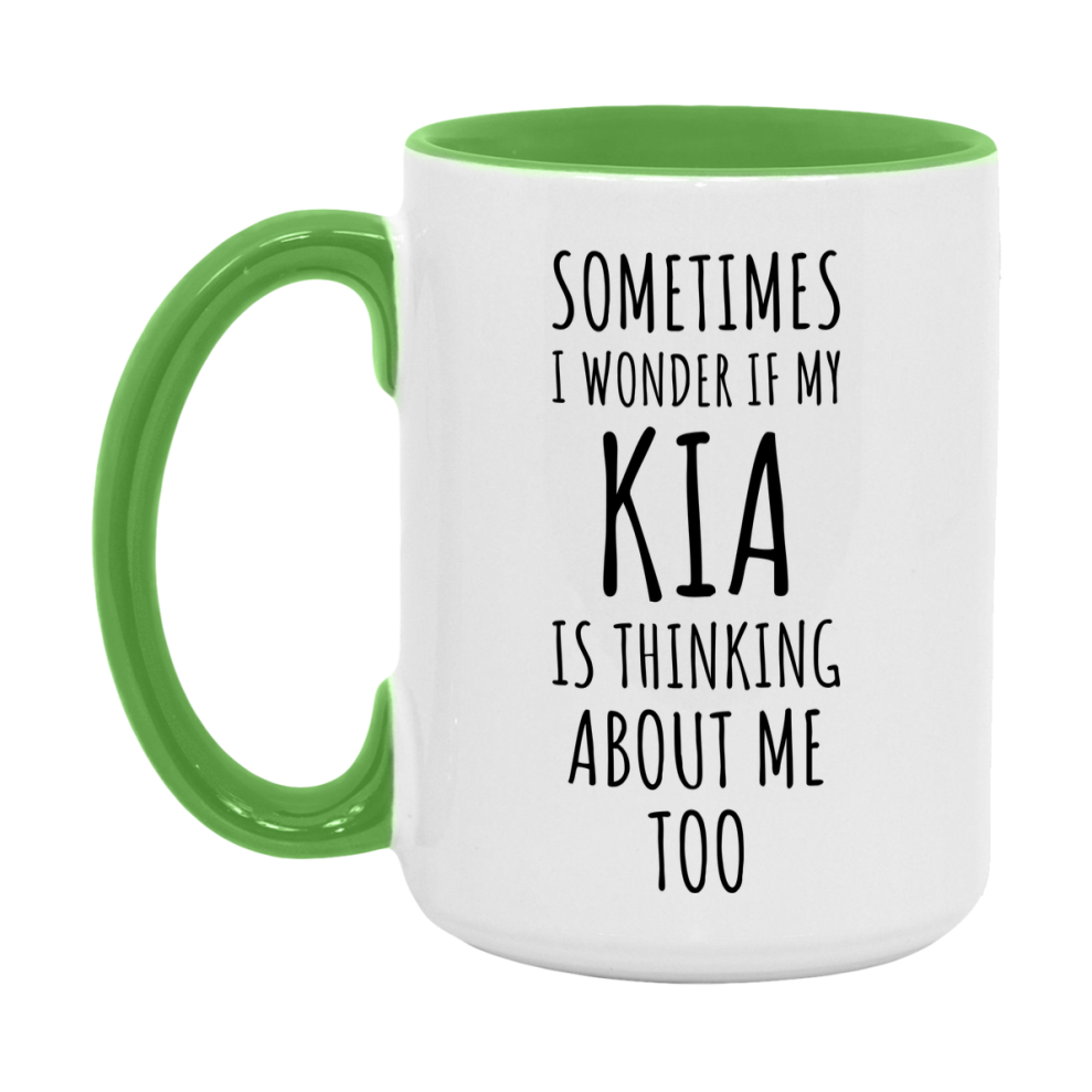 Kia Car Lover Mug, Funny Kia Coffee Mug