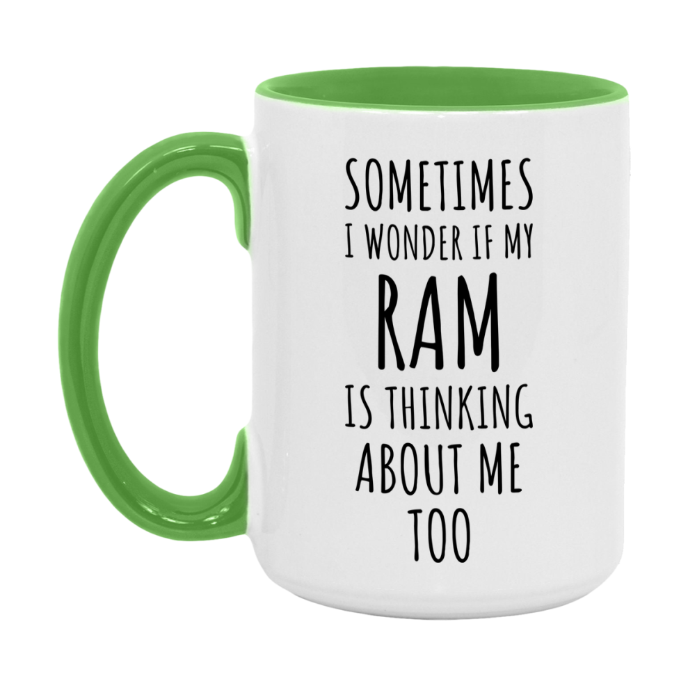 Ram Car Lover Mug, Funny Ram Coffee Mug