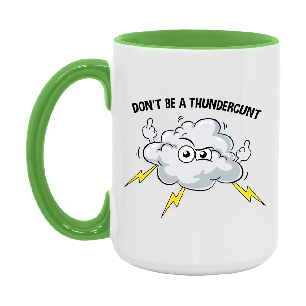 Don’t Be A Thundercunt Mug, 11Oz Or 15Oz Coffee Cup