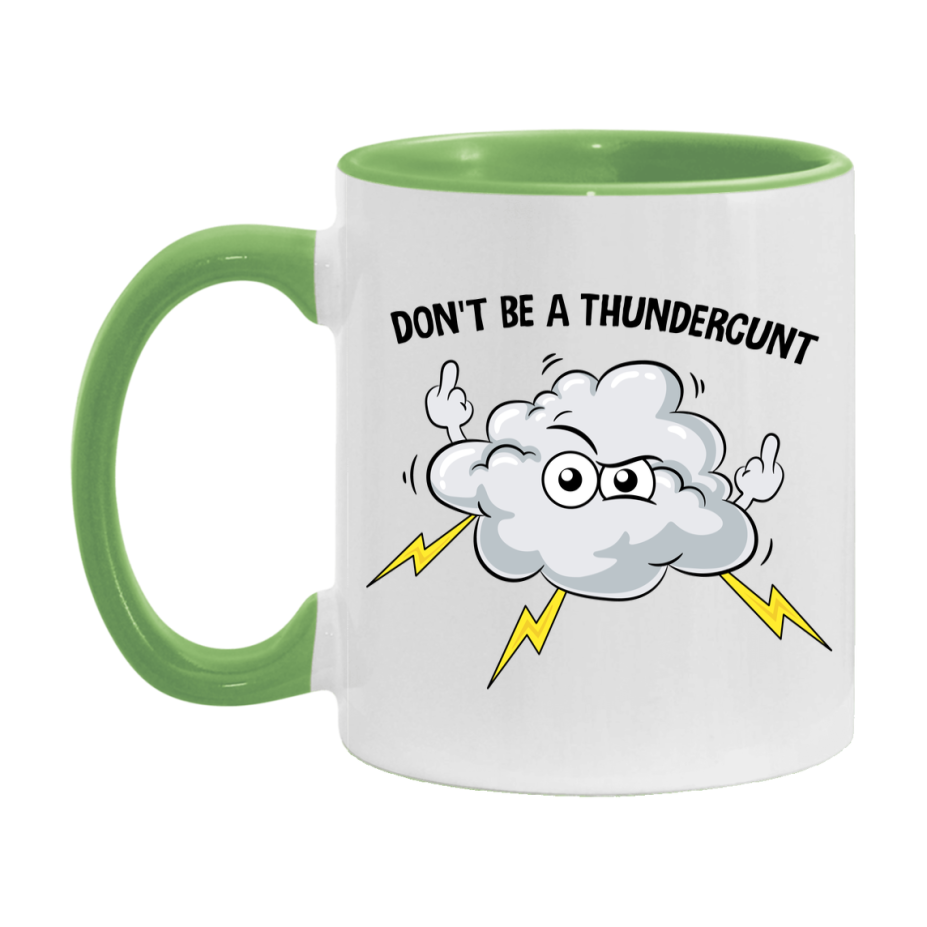 Don’t Be A Thundercunt Mug, 11Oz Or 15Oz Coffee Cup