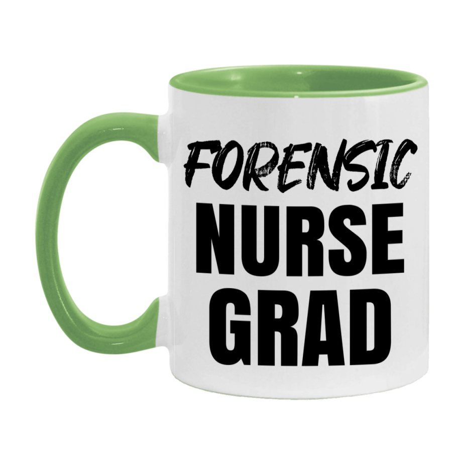 Forensic Nurse Grad Coffee Mug - Ceramic Nursing Graduation Gift
