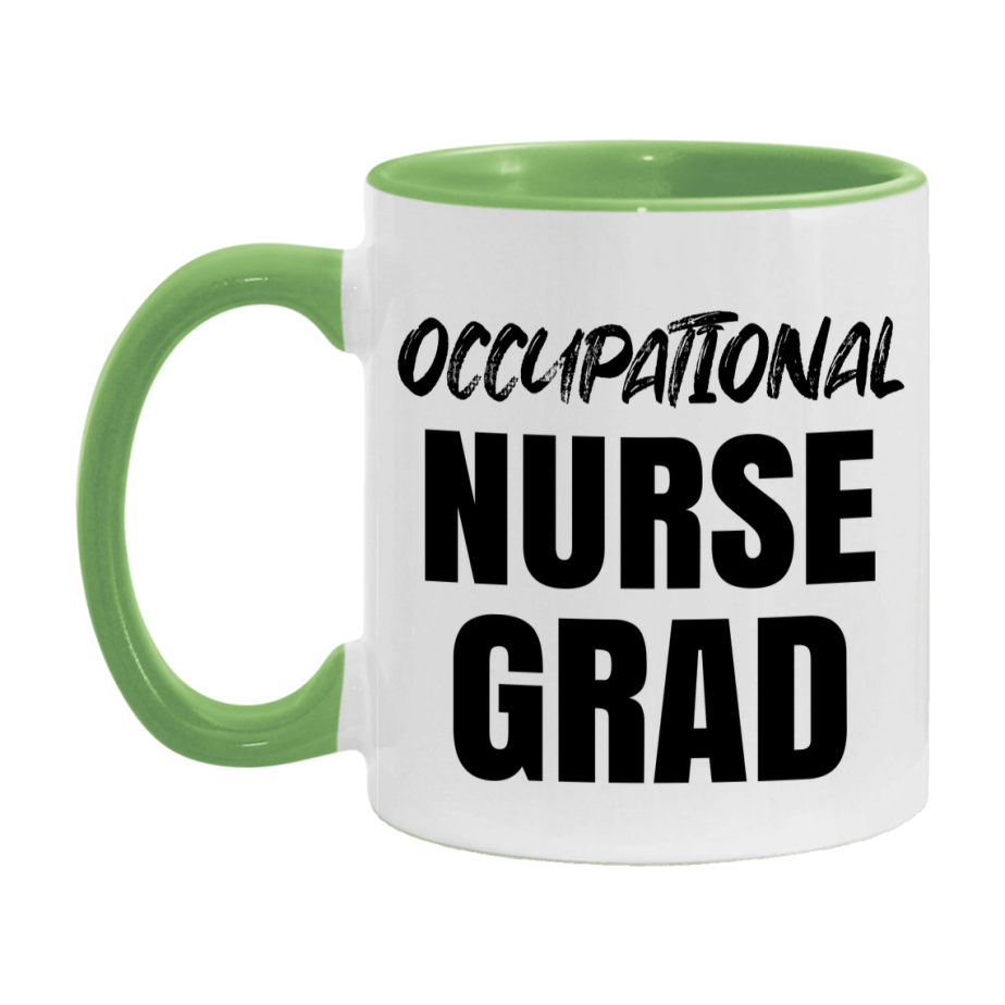 Occupational Nurse Grad Coffee Mug - Ceramic Nursing Graduation Gift