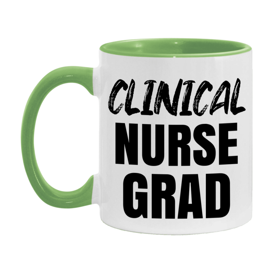 Clinical Nurse Grad Coffee Mug - Ceramic Nursing Graduation Gift