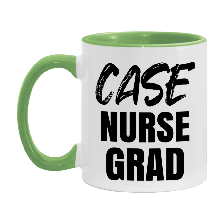Case Nurse Grad Coffee Mug - Ceramic Nursing Graduation Gift