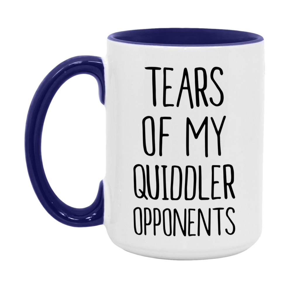 Funny Quiddler Mug – “Tears Of My Quiddler Opponents” – 11Oz Or 15Oz Coffee Cup