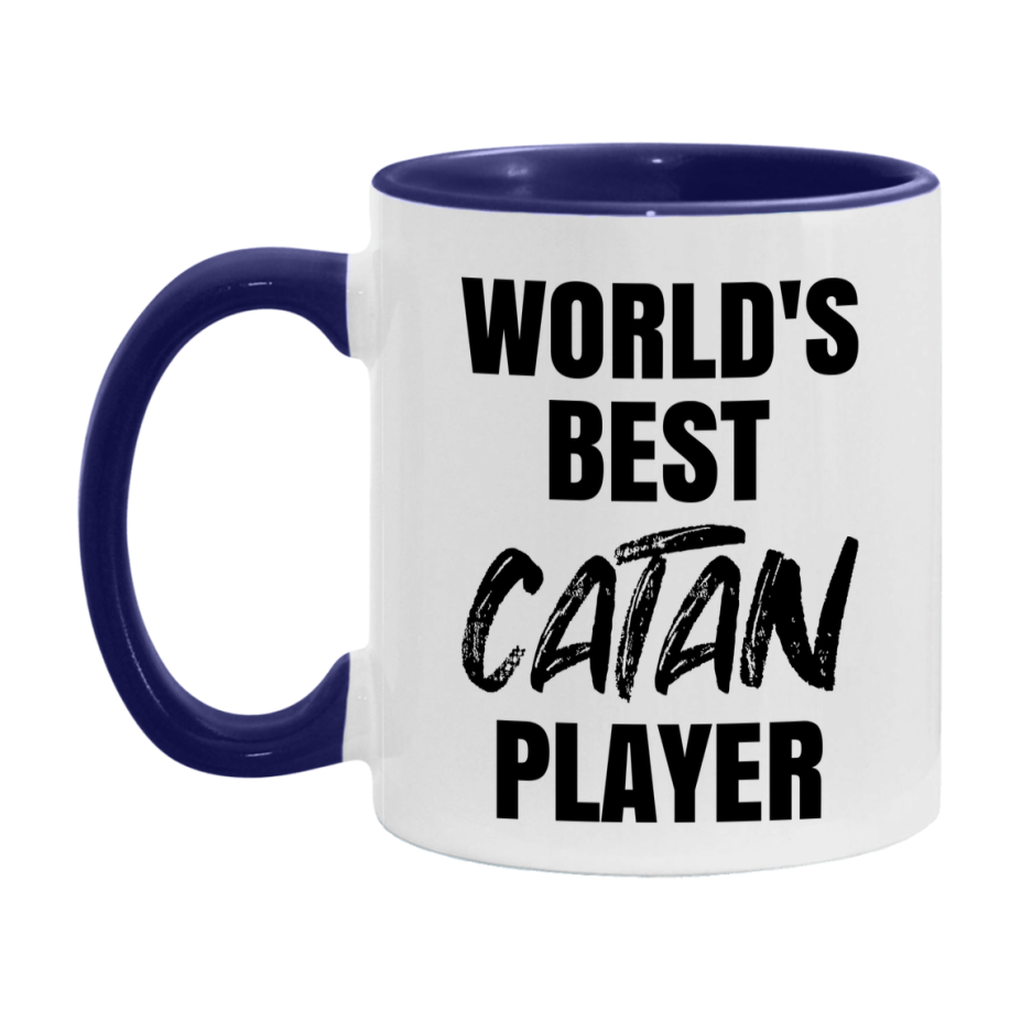 World's Best Catan Player Mug, Funny Game Board Gift