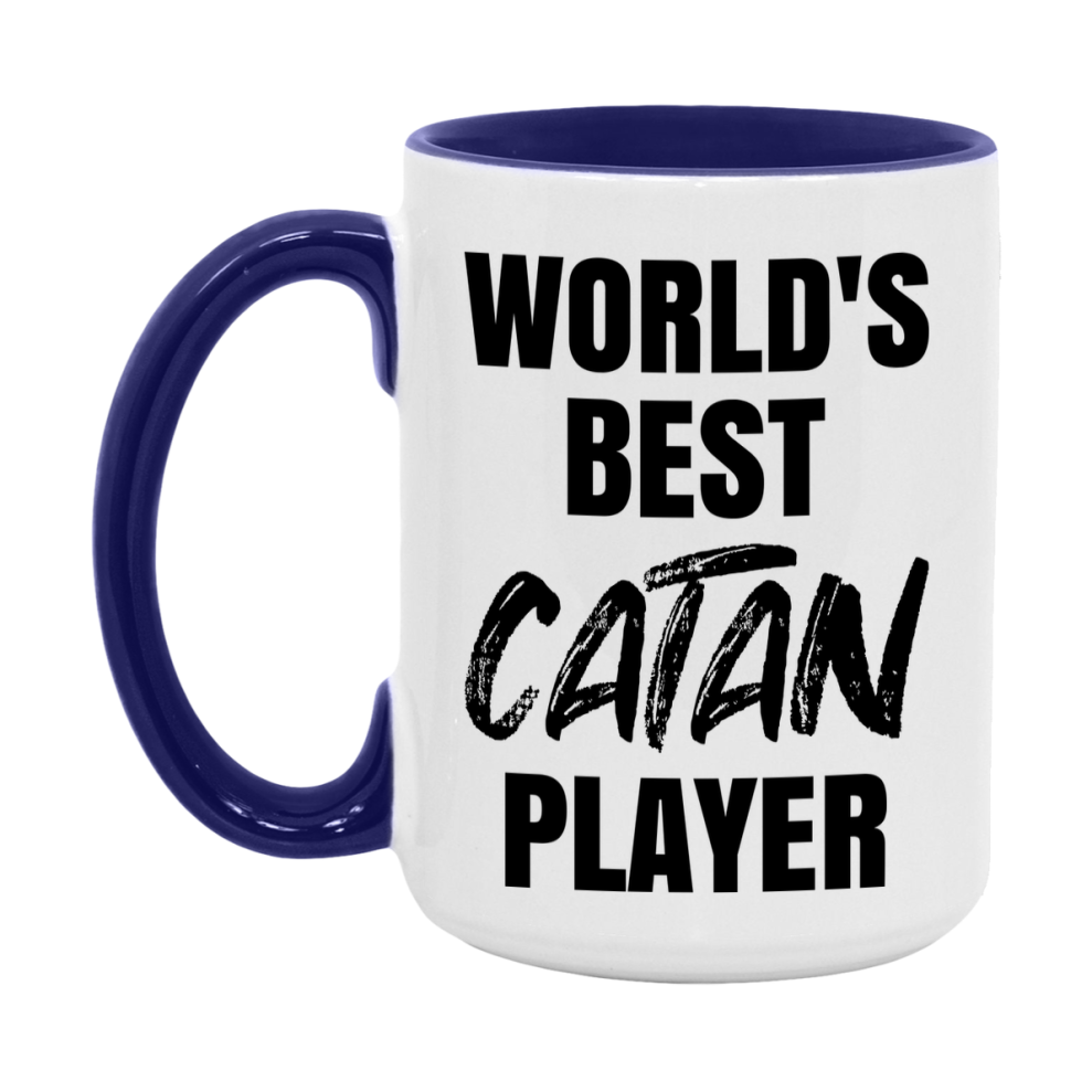 World's Best Catan Player Mug, Funny Game Board Gift