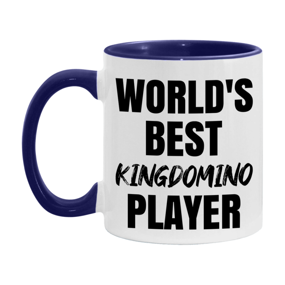 World's Best Kingdomino Player Mug, Funny Game Board Gift, 11Oz Or 15Oz White Ceramic Mug